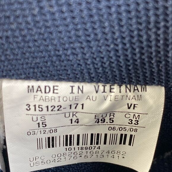 Nike Air Force 1 Low 07 Gold Obsidian Men’s sneaker shoe size 15 - Picture 11 of 11